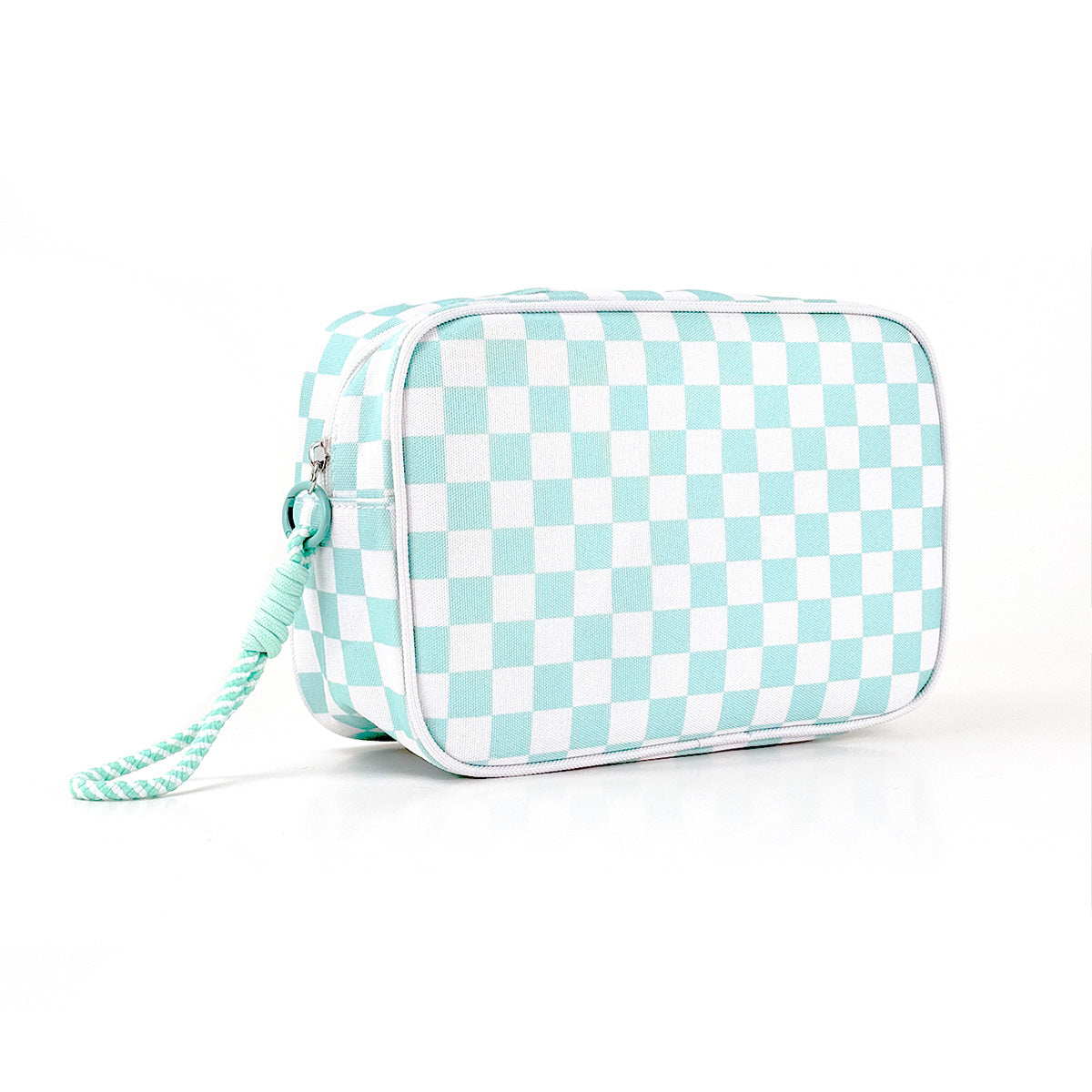 Checkerboard Large-Capacity Waterproof Travel Clutch Bag
