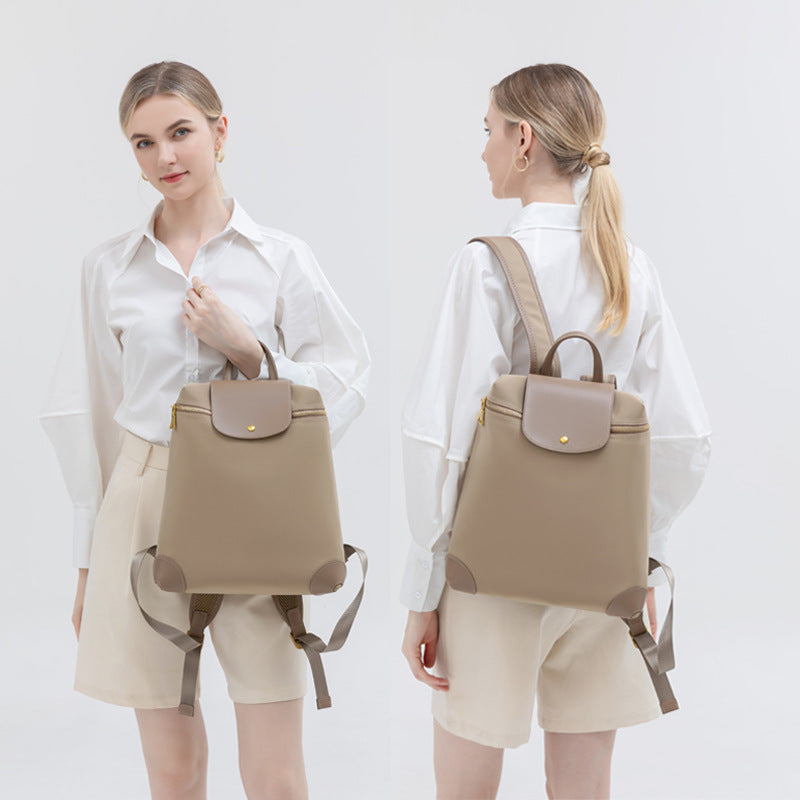 Bags Women'S Large Capacity Wear-Resistant And Dirty-Resistant Backpack Women'S Folding Lightweight Casual Backpack Waterproof Travel Bag School Bag