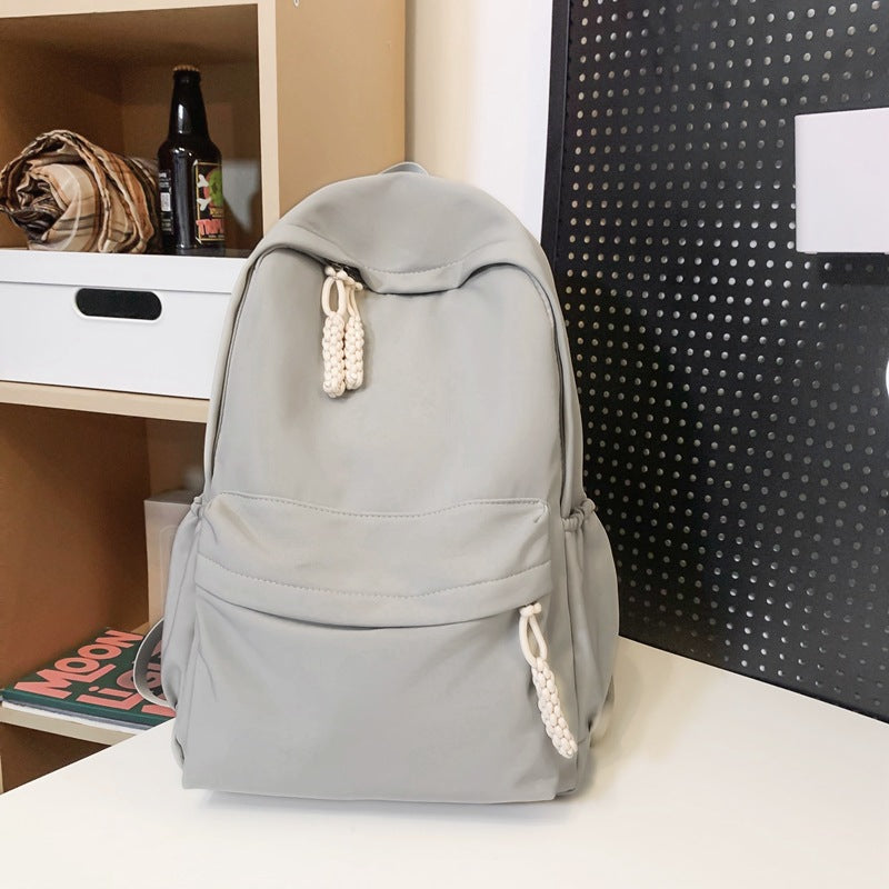 Women Ins Minimalist Korean Casual Large Lightweight Backpack