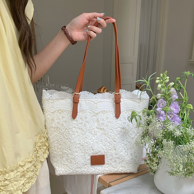 Fairy Lace Large Capacity Shoulder Tote Bag