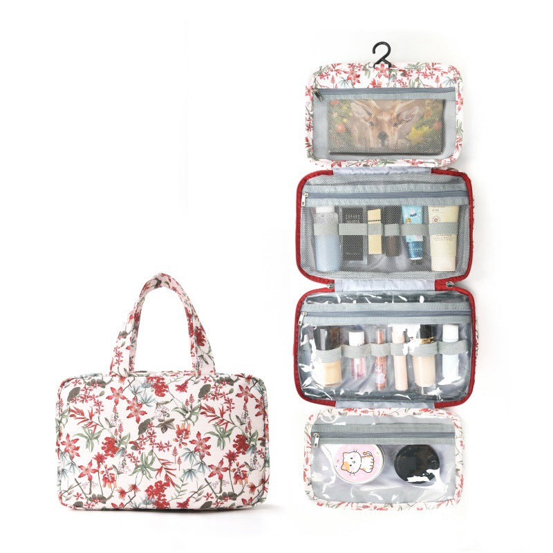 Four-Fold Hook Large-Capacity Toiletry Bag