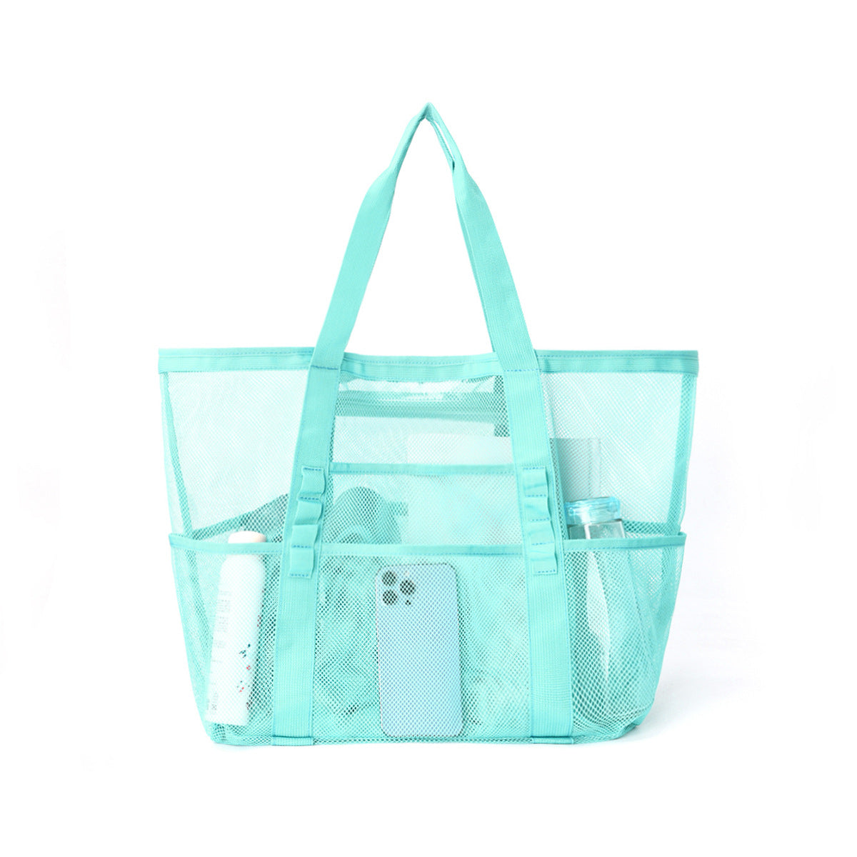 Large Capacity Mesh Beach Swimsuit Storage Bag