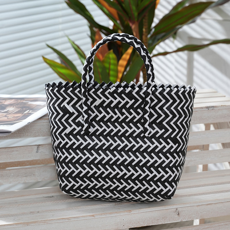 Handmade Plastic Woven Small Wedding Candy Bag