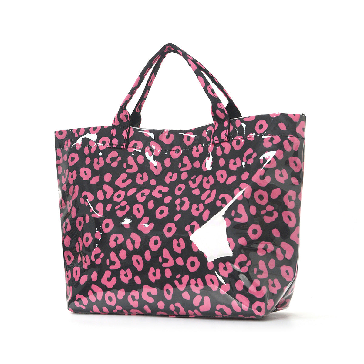 Leopard Print Large Tote Bag