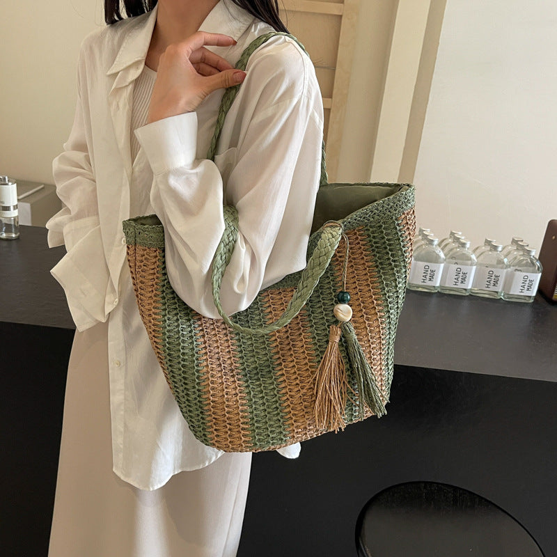 Women Fashion Minimalist Unique Large Summer Shoulder Tote Bag