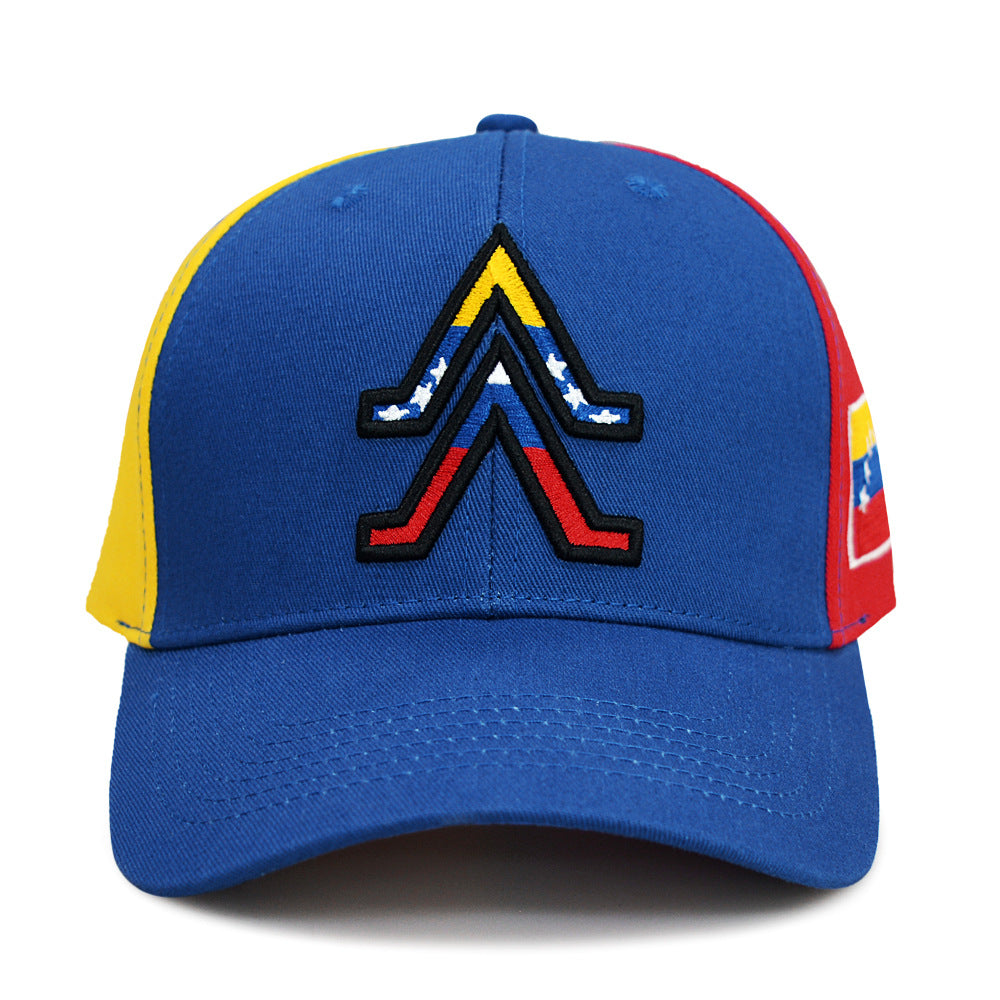 Embroidered Letters Venezuelan Flag Cap