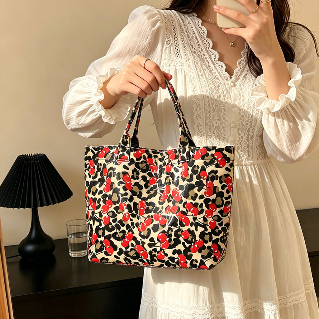 Glossy Printed Waterproof Beach Tote