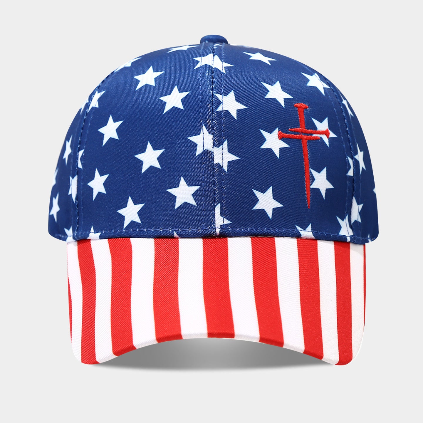 Independence Day Striped Star Baseball Cap