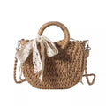 Women Straw New Fashion Shoulder Crossbody Versatile Handheld Bag