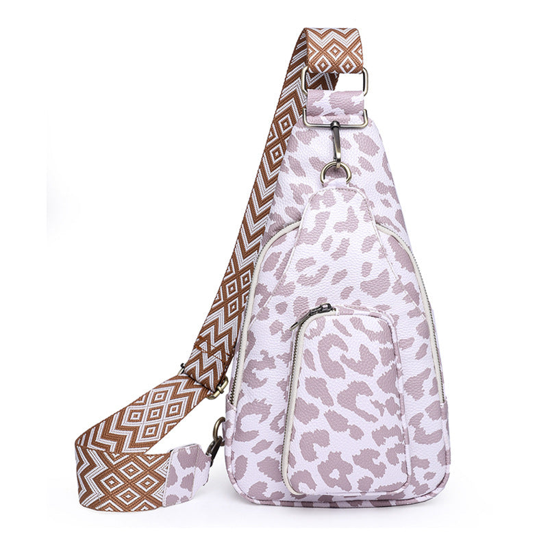 Women 2026 Vintage PU Crossbody Chest Bag