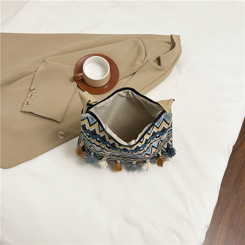 Women Large Ethnic 2026 New Chinese Vintage Shoulder Crossbody Bag