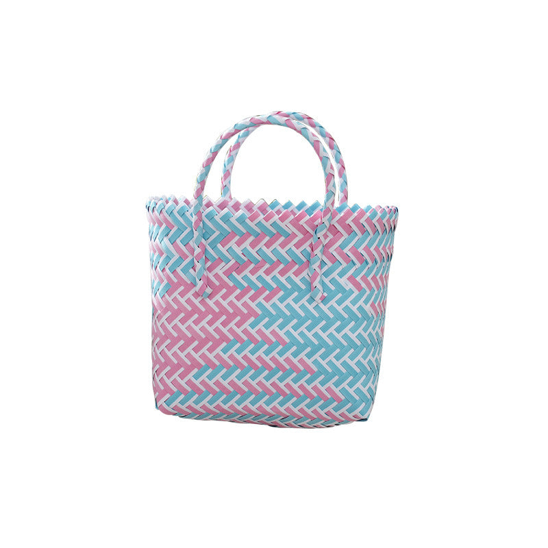 Handmade Plastic Woven Small Wedding Candy Bag