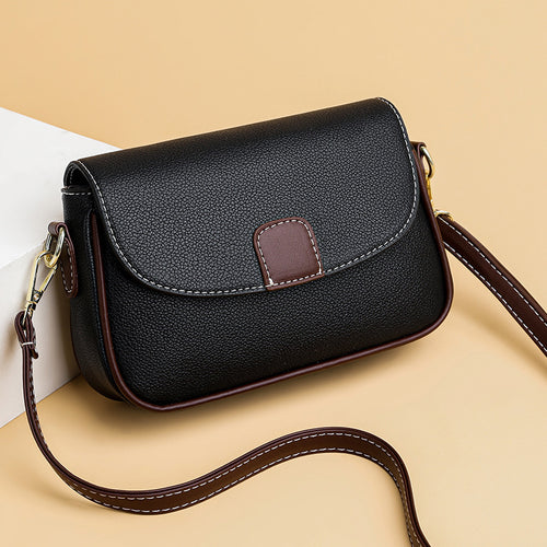 Classic Vegan Leather Crossbody Shoulder Bag