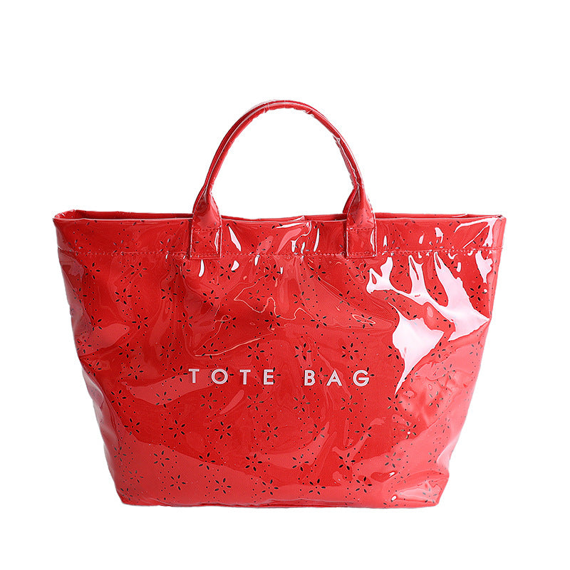 Large Capacity PVC Tote Shoulder Bag