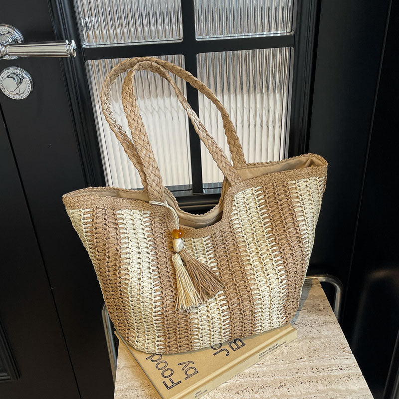 Women Fashion Minimalist Unique Large Summer Shoulder Tote Bag