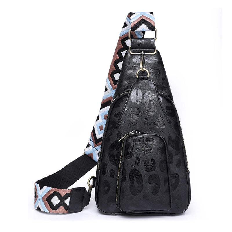 Women 2026 Vintage PU Crossbody Chest Bag