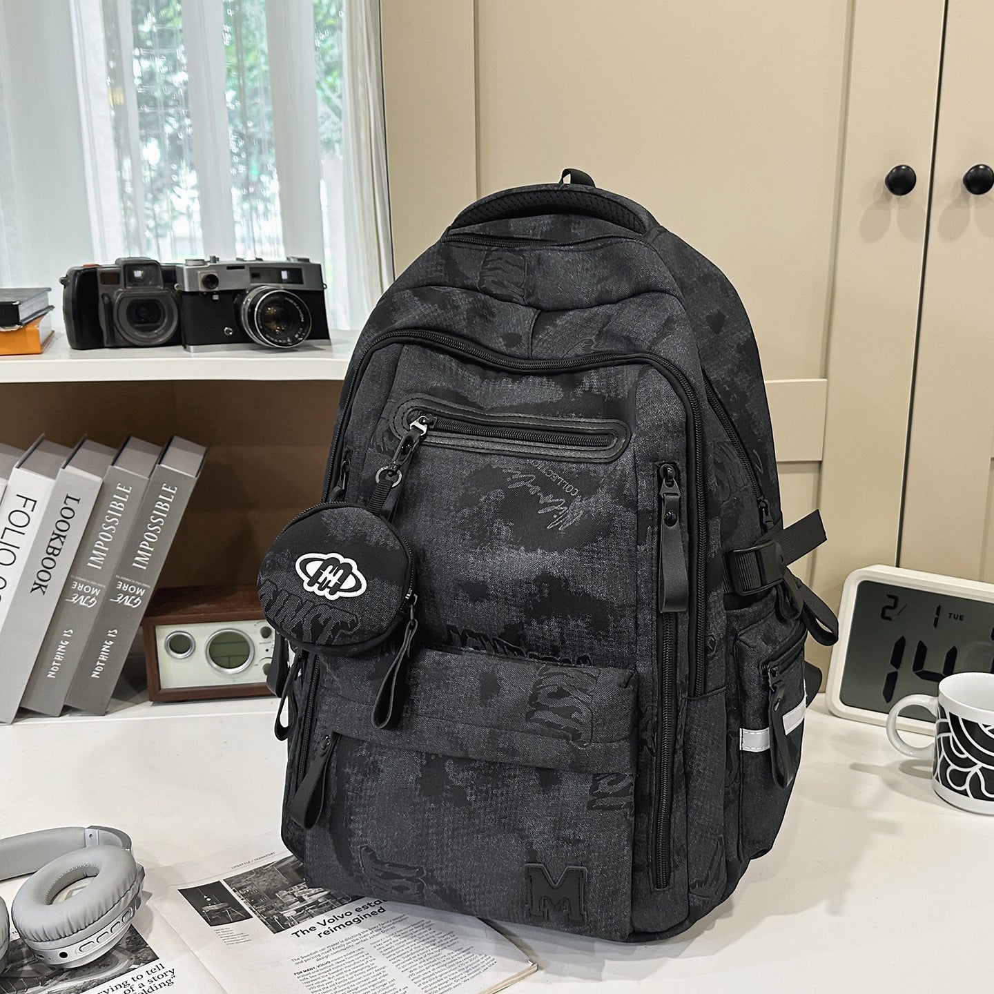 Unisex Durable Large College Travel Backpack
