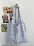 2026 Summer New Model Large Capacity Striped Armpit Bag Solid Color Blank Bag Simple Versatile Shoulder Bag For Women