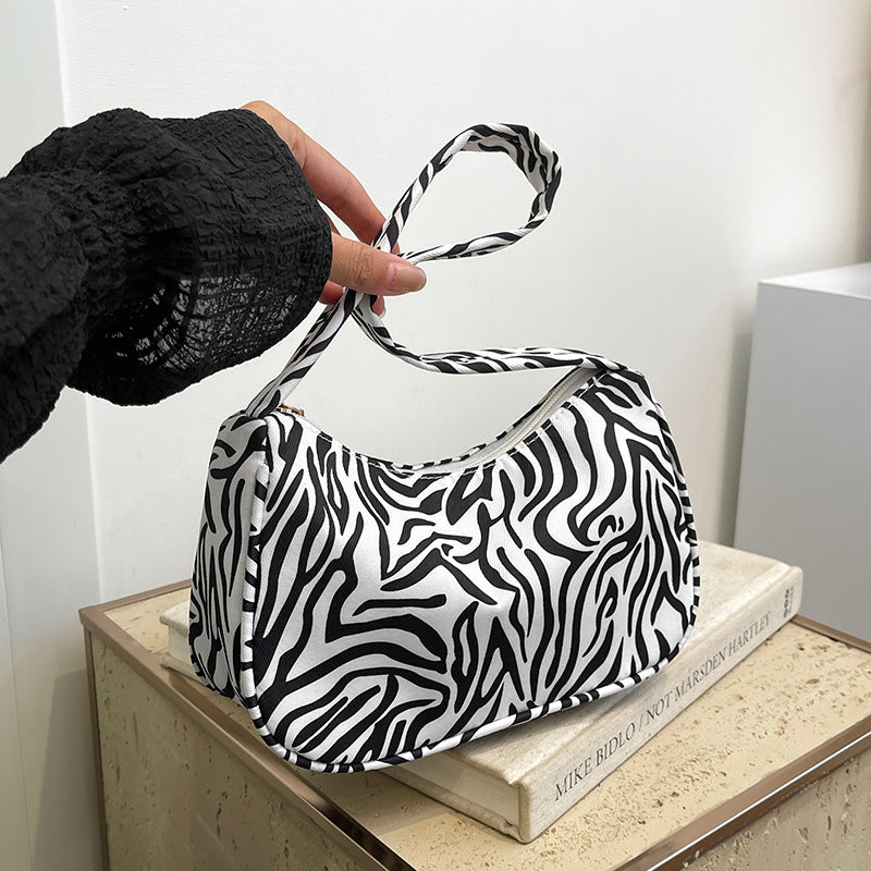 Leopard Print Underarm Bag