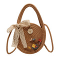 Women Straw Woven Beach Crossbody Bag