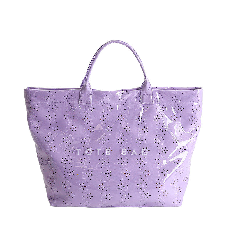 Large Capacity PVC Tote Shoulder Bag