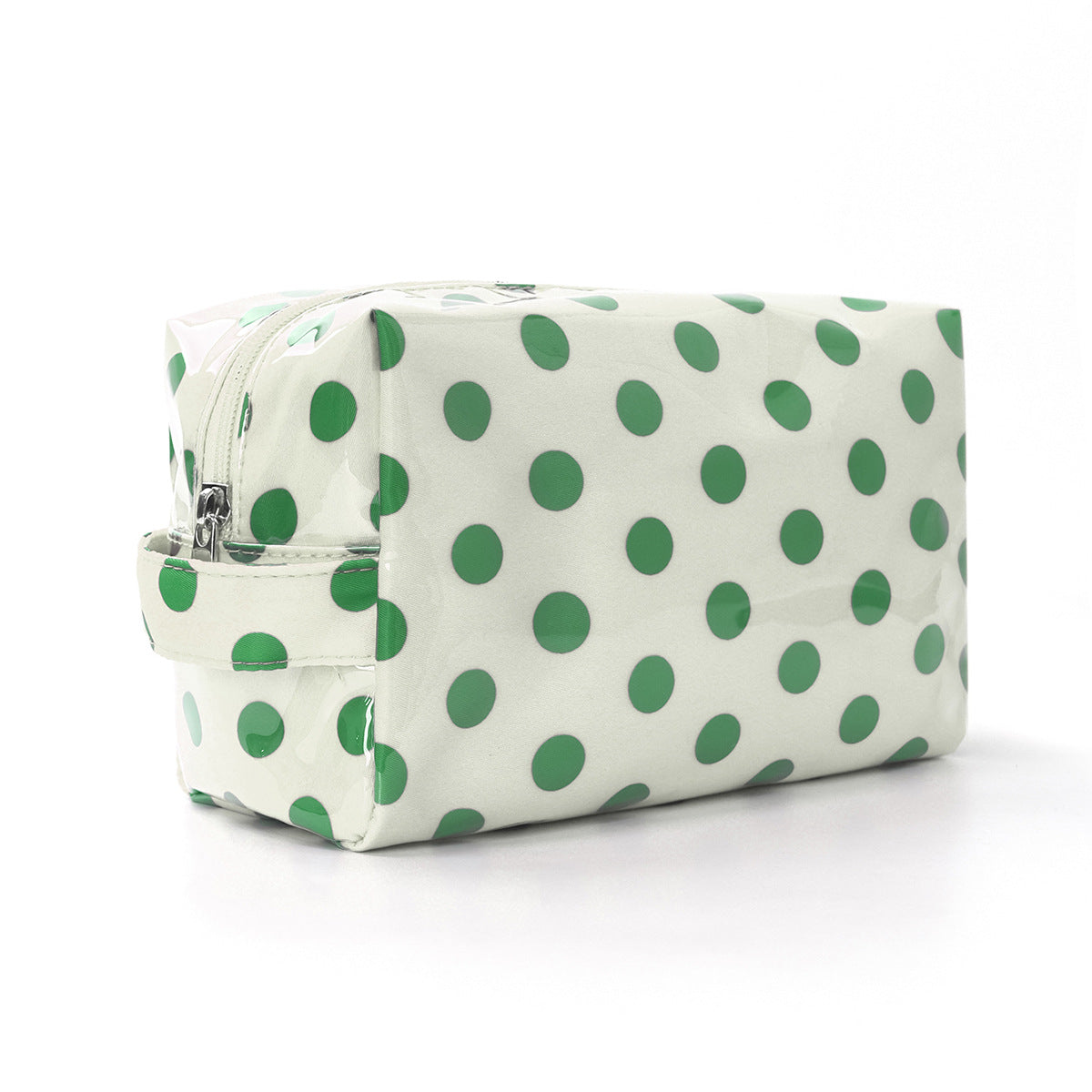 Large-Capacity Striped Travel Cosmetic Bag
