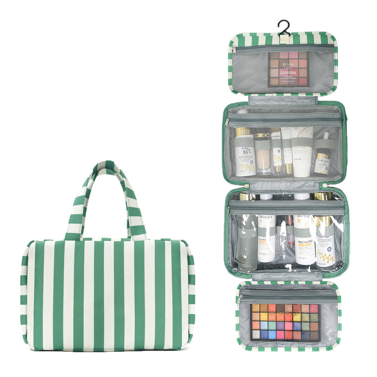 Four-Fold Dry-Wet Separation Travel Toiletry Bag