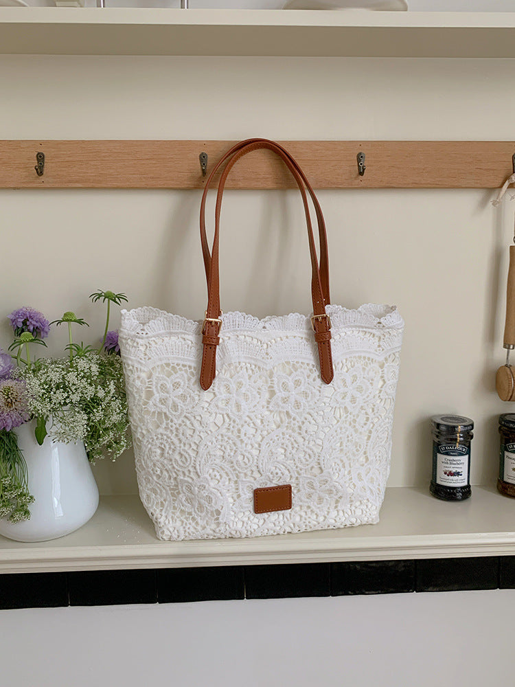 Fairy Lace Large Capacity Shoulder Tote Bag