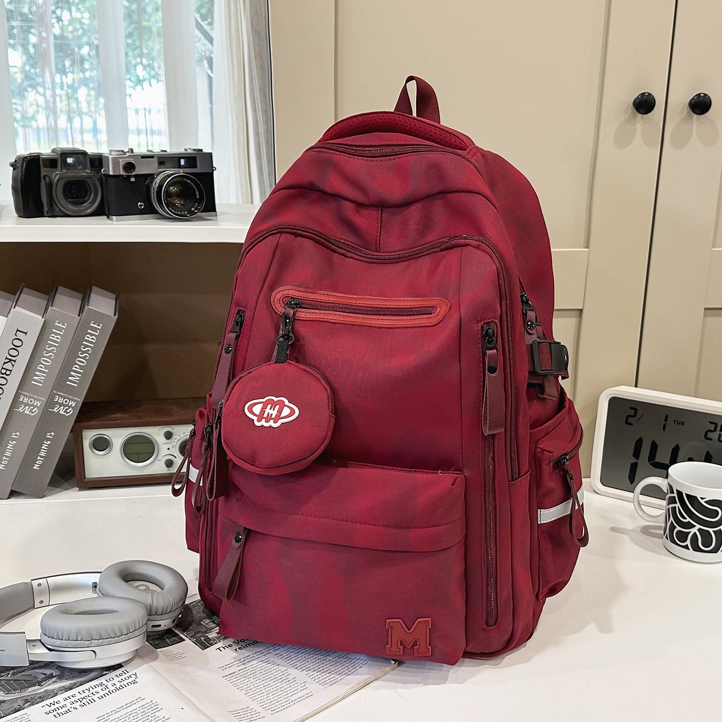 Unisex Durable Large College Travel Backpack