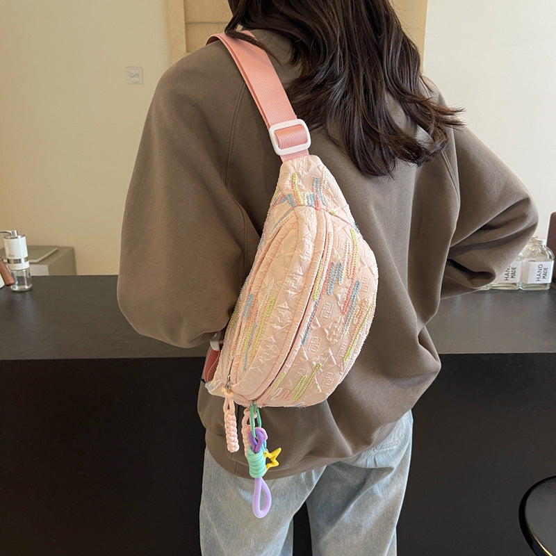 Cute Casual Chest Waist Crossbody Bag