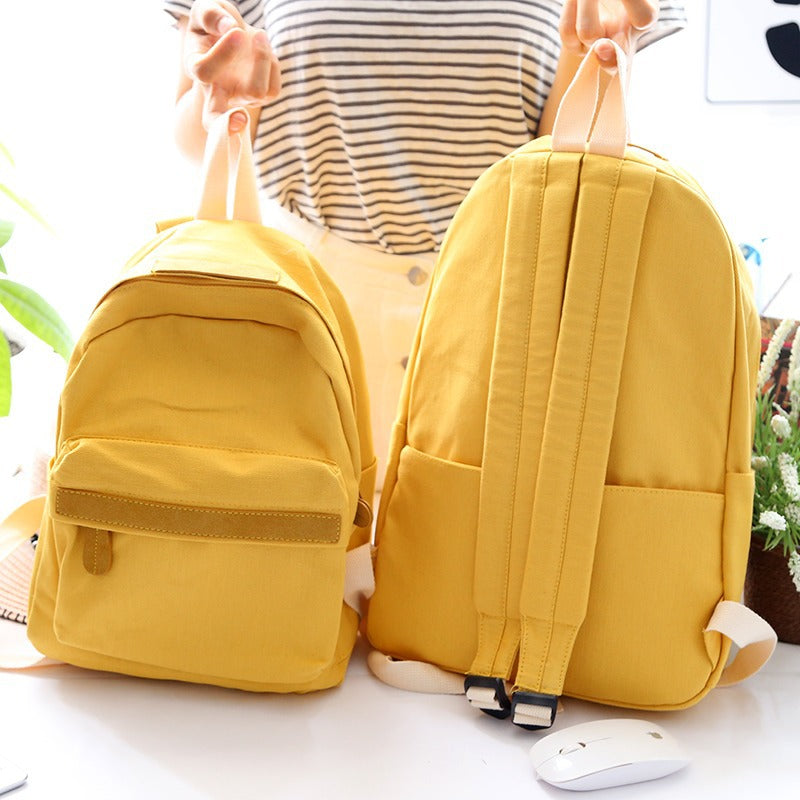 Women New Fashion Canvas School Fresh Mini Backpack