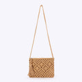 Women Retro Tassel Cotton Rope Woven Crossbody Beach Bag