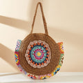 Small Fresh Woven Straw Beach Shoulder Bag
