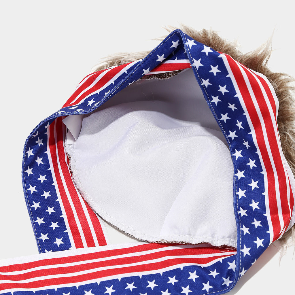 World Cup Colorful Wig Hoods