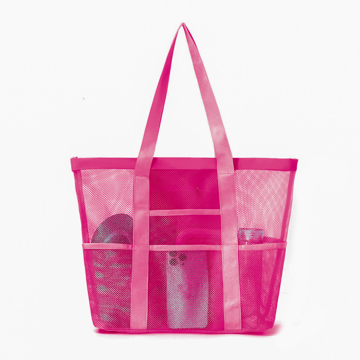 Large Capacity Mesh Beach Swimsuit Storage Bag