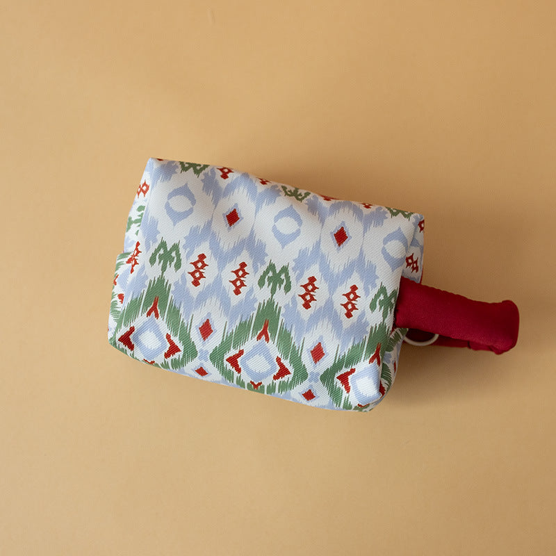 2026 Original Ethnic Pattern Handheld Makeup Waterproof Clutch Pouch