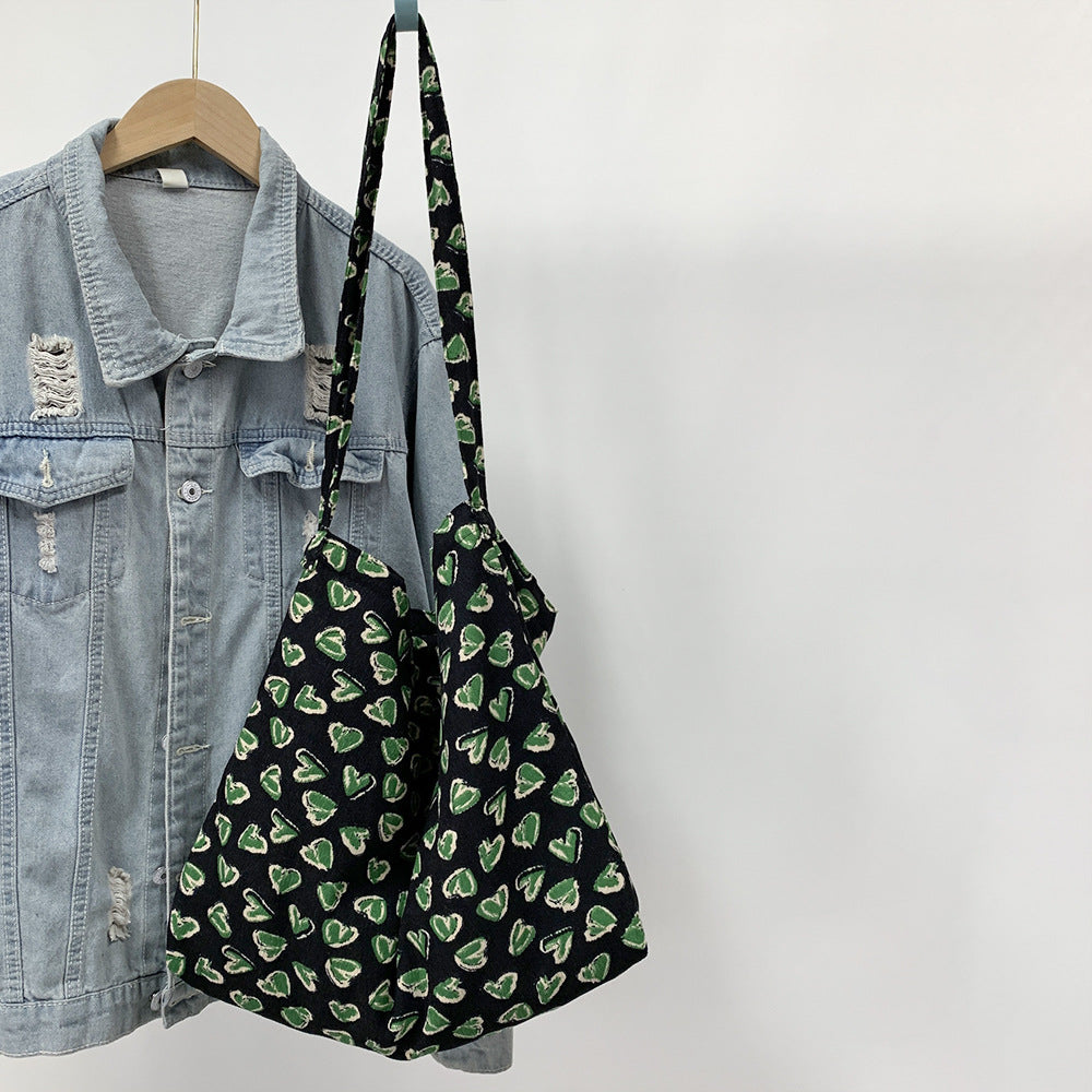 Green Tote Bag color view