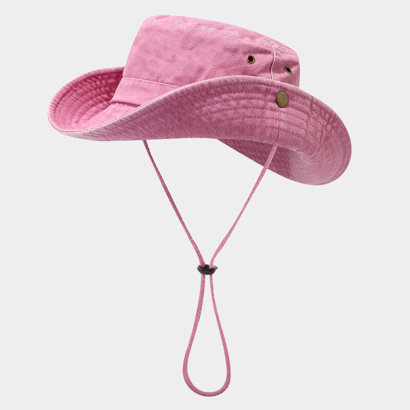Spliced Large Brim Washed Fishing Hat