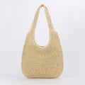 Women Woven Shoulder Bag, Mori Crochet Large Beach Bag