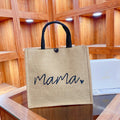 Linen Tote Bag Large Capacity Mommy Bag