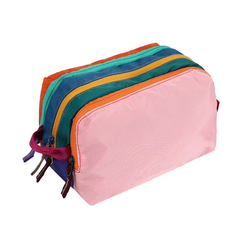 Embroidered Alpaca Dopamine Crossbody Cosmetic Bag