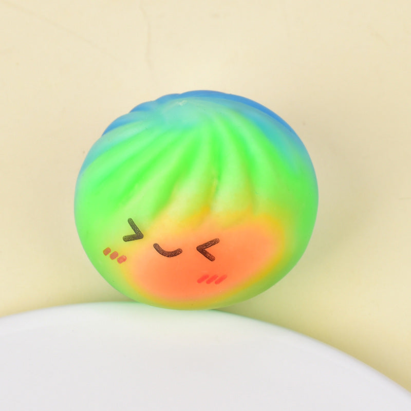 Soft Squeeze Steamed Bun Squishy Stress Relief Toy