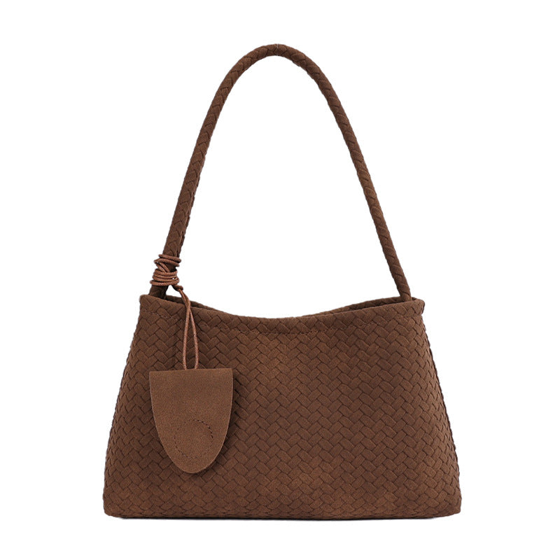 Textured Woven Shoulder Bag for Versatile Everyday Styling