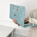 Cute Bear Laptop Sleeve with Acrylic Bead Handle