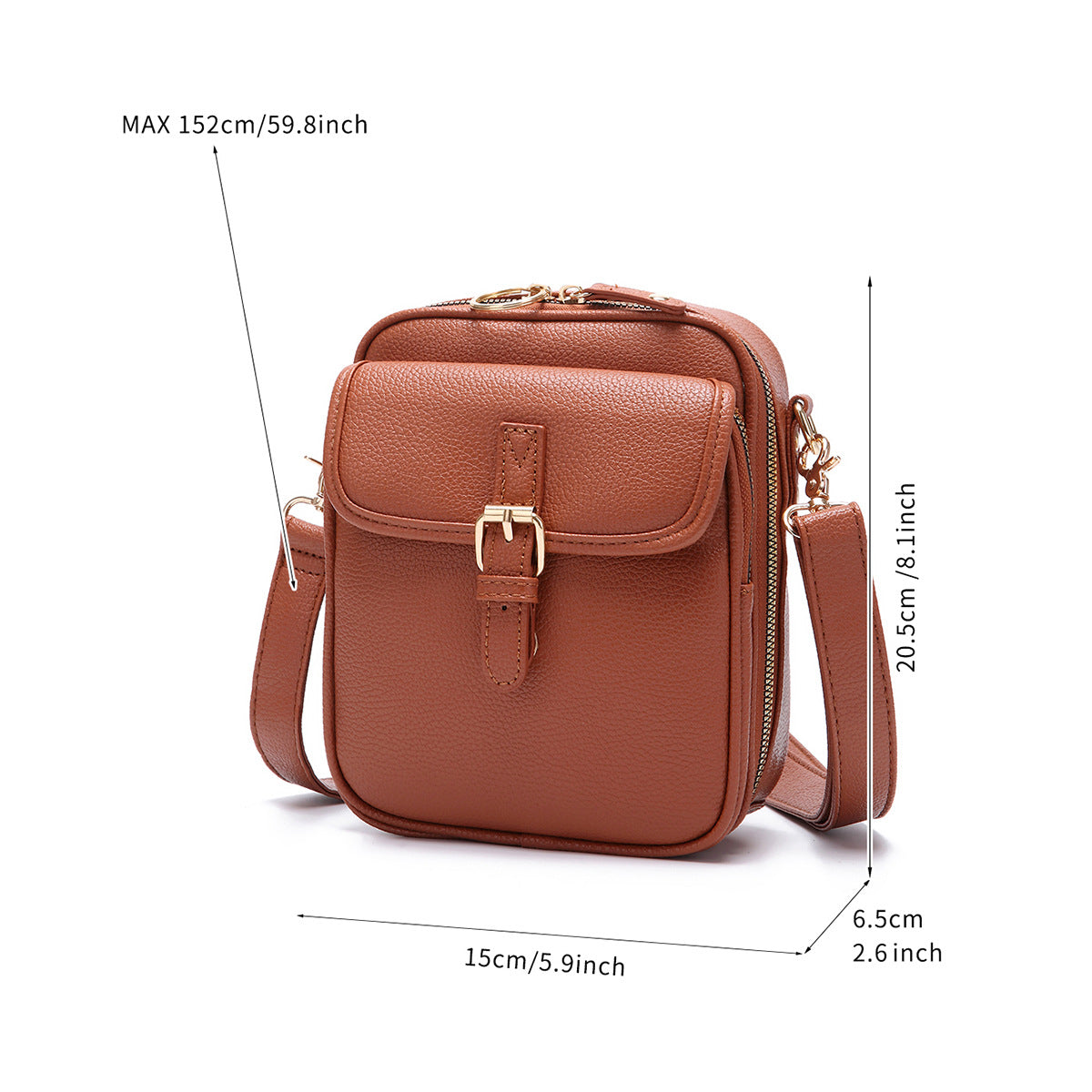 Unisex Messenger Casual Shoulder Crossbody Phone Bag