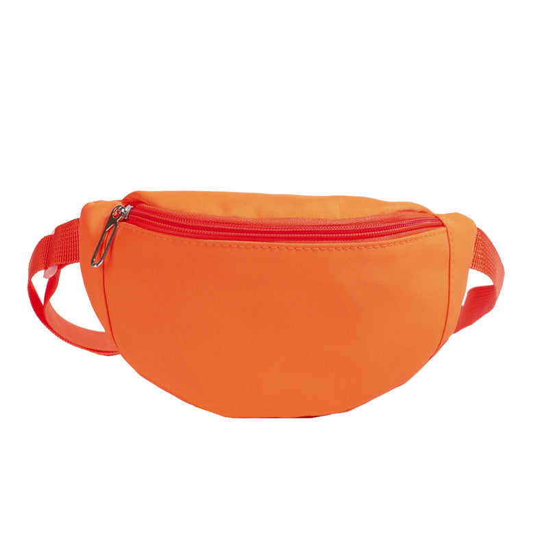 Children's Macaron Color Lightweight Waist Chest Bag