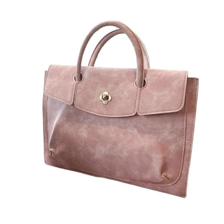 Vintage Large Work Laptop Tote Bag in 2 Sizes