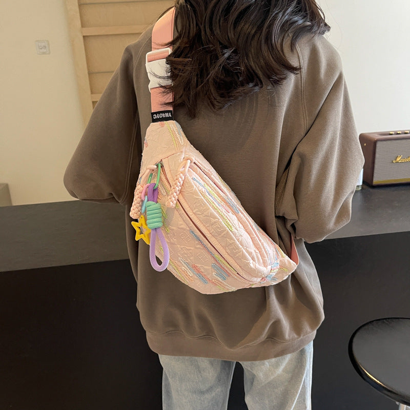 Cute Casual Chest Waist Crossbody Bag