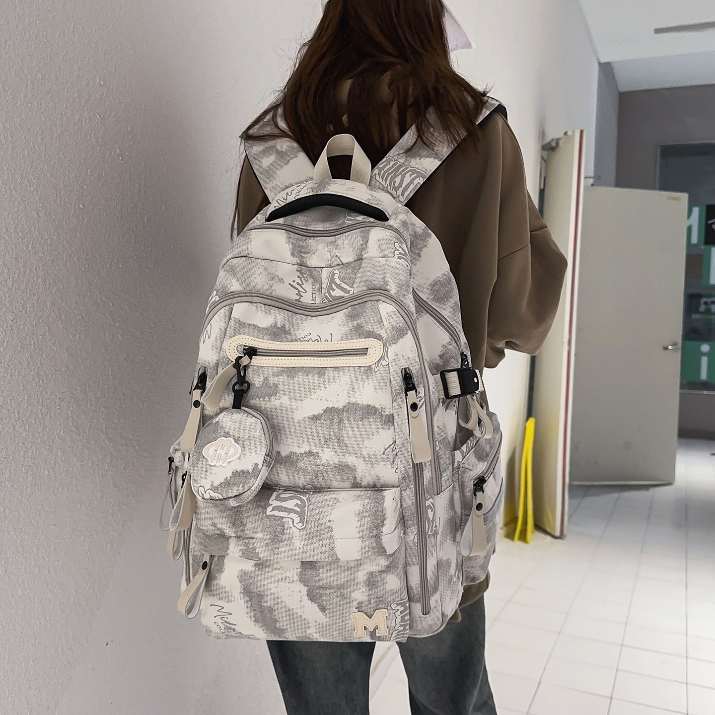 Unisex Durable Large College Travel Backpack