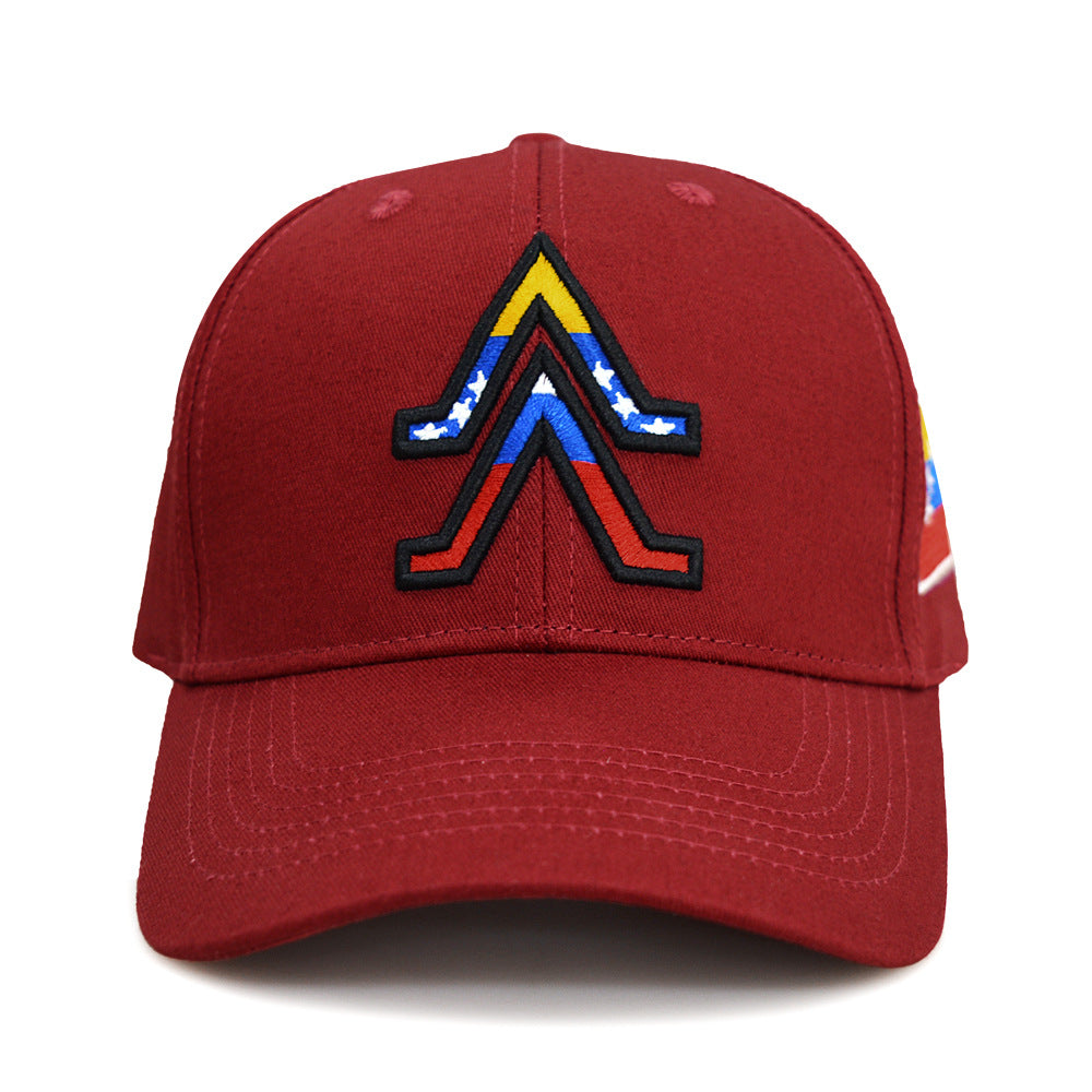 Embroidered Letters Venezuelan Flag Cap